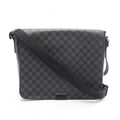 Louis Vuitton Shoulder Bag District GM Damier Graphite Leather