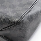 Louis Vuitton Shoulder Bag District GM Damier Graphite Leather — view 7