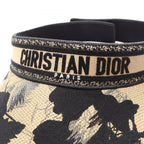 Dior Sun Visor Logo Canvas Hat — view 4