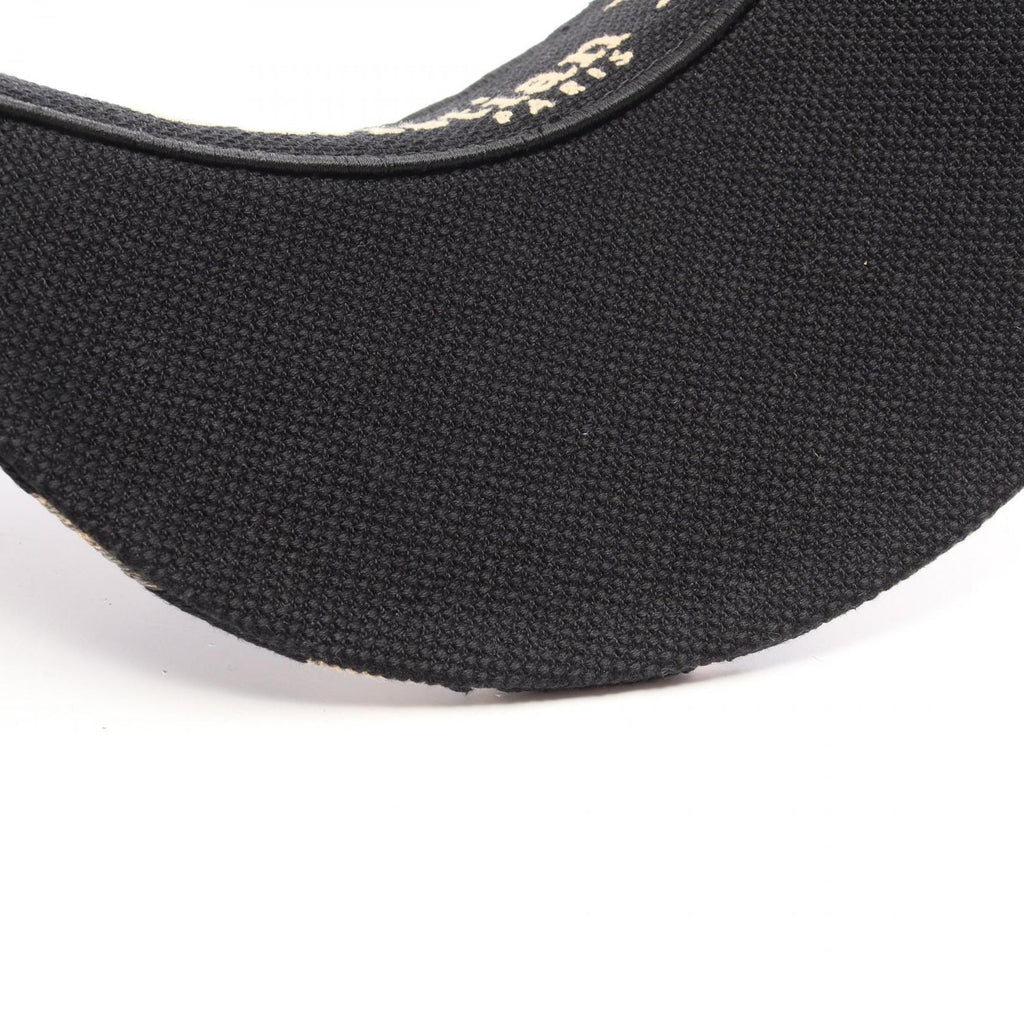 Dior Sun Visor Logo Canvas Hat — view 5