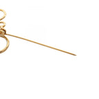 Loewe Brooch Anagram Gold — view 3