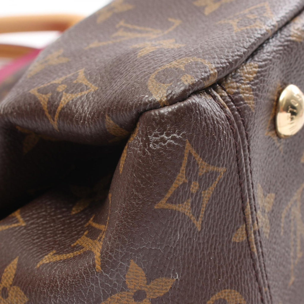Louis Vuitton Handbag Pallas 2-Way Gray Leather — view 8