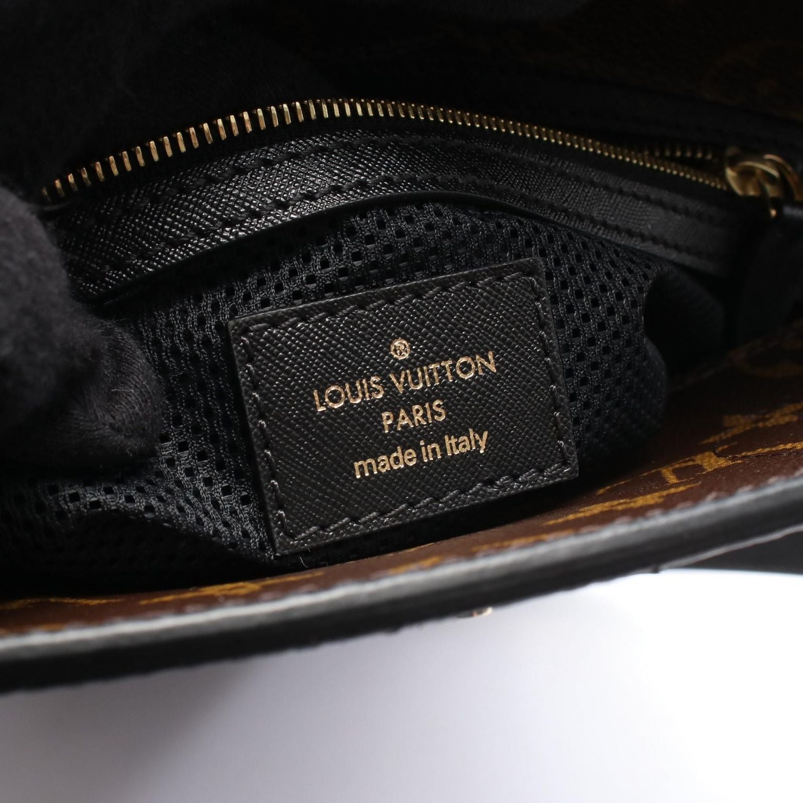 Louis Vuitton Tote Tresage 2-Way Noir Leather — view 4
