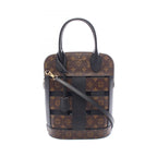 Louis Vuitton Tote Tresage 2-Way Noir Leather