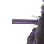 Hermes Charm Chouette Vert Yucca Cles Purple Peppermint Keychain — view 3