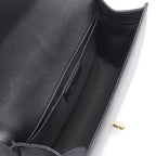 Chanel Shoulder Bag Boy Black Caviar Leather Chain — view 3