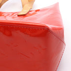 Louis Vuitton Handbag Reade PM Monogram Vernis Rouge Leather — view 7