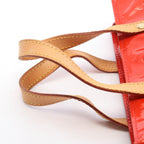 Louis Vuitton Handbag Reade PM Monogram Vernis Rouge Leather — view 6