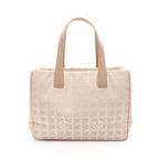 Chanel Tote New Travel Line MM Beige Leather MM