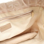 Chanel Tote New Travel Line MM Beige Leather MM — view 6