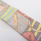 Hermes Scarf Twilly Sellier Ribbon Silk — view 8