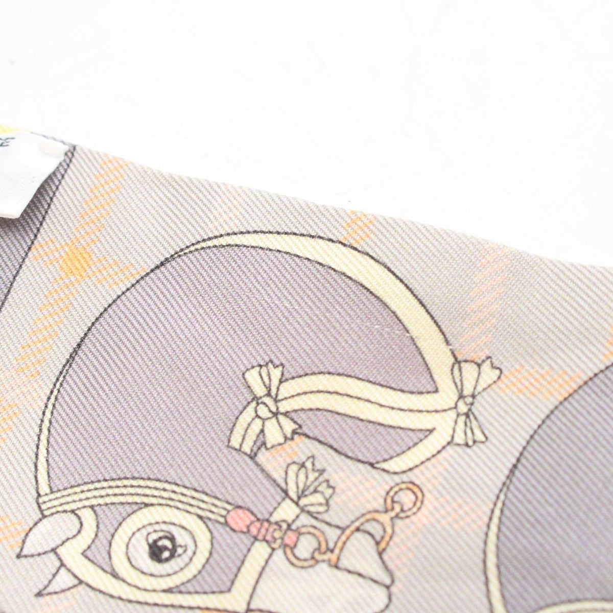 Hermes Scarf Twilly Sellier Ribbon Silk — view 6
