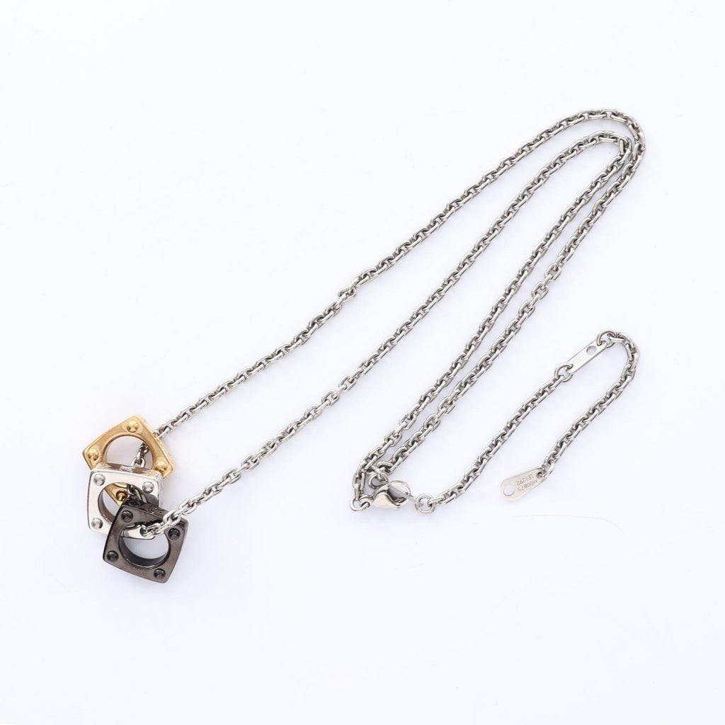 Louis Vuitton Necklace Monogram Gold — view 3