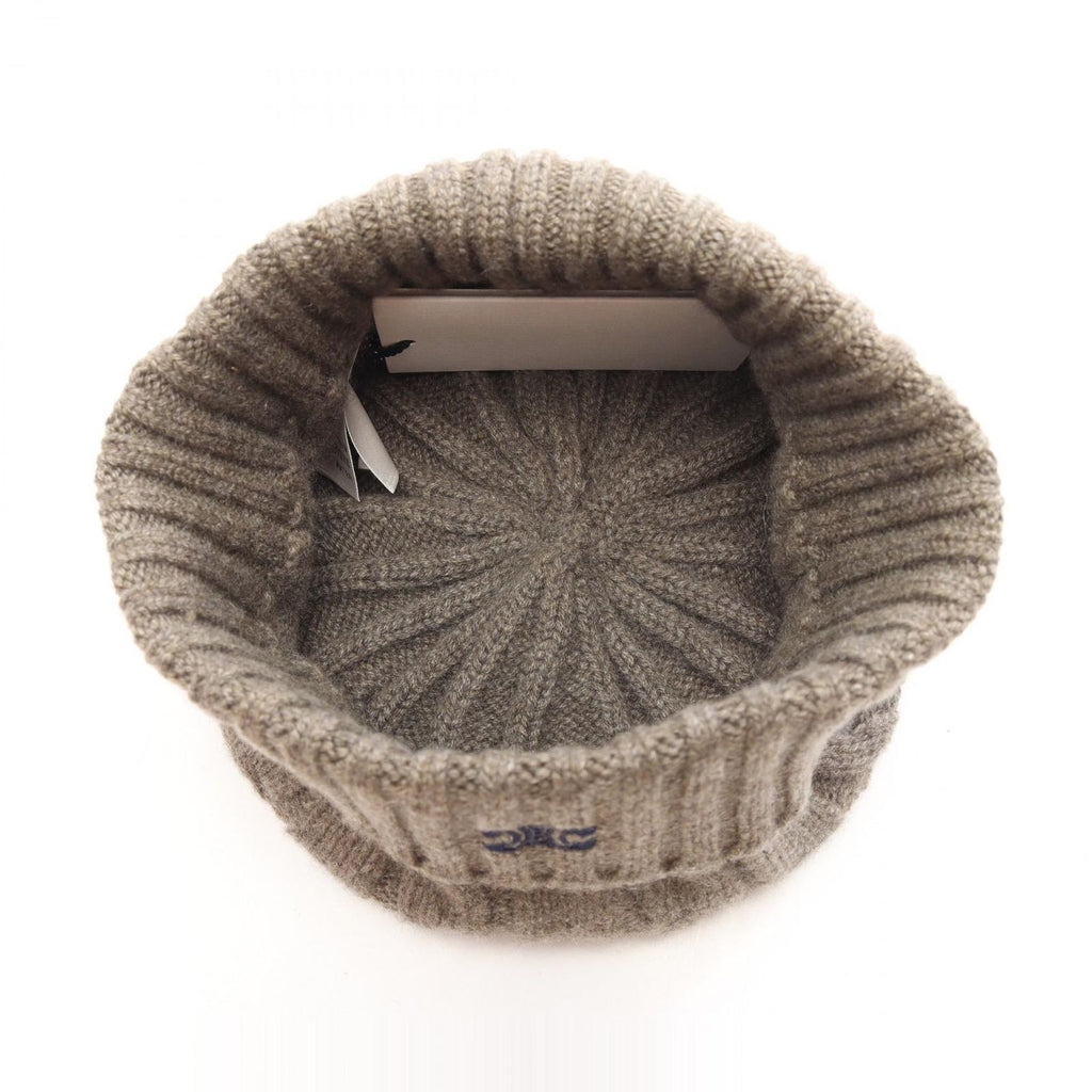 Celine Knit Cap Triomphe Gray Hat — view 3