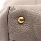Gucci Tote Interlocking G Greige Leather — view 7