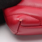 Saint Laurent Paris Shoulder Bag Toy Loulou Red Leather — view 8