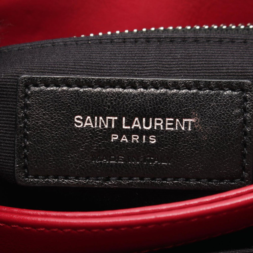 Saint Laurent Paris Shoulder Bag Toy Loulou Red Leather — view 4