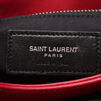 Saint Laurent Paris Shoulder Bag Toy Loulou Red Leather — view 4
