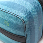 Louis Vuitton Shoulder Bag City Keepall Damier Stripe Blue Vert Leather — view 6