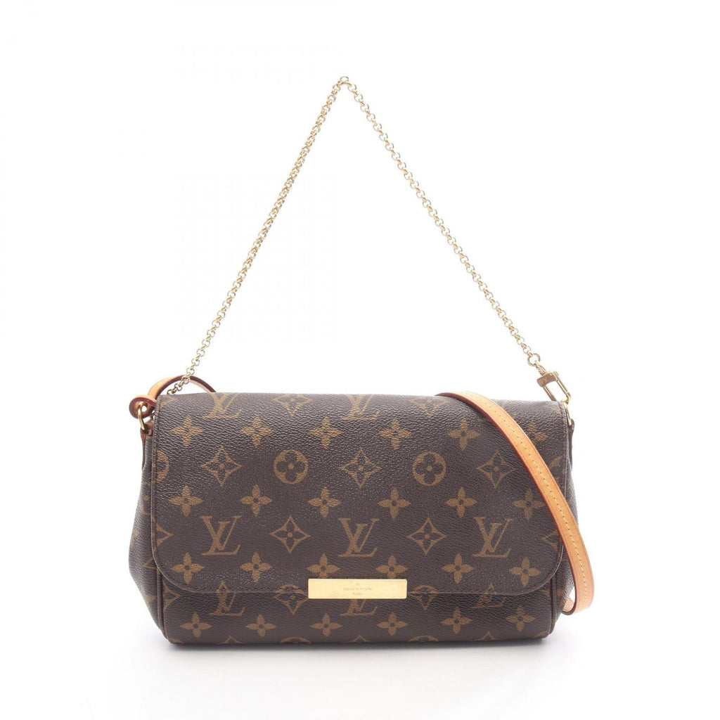 Louis Vuitton Handbag Favorite MM Monogram Leather