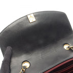 Chanel Shoulder Bag Quilted Diana Flap Black Lambskin Chain — view 7