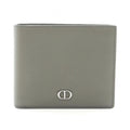 Dior Bifold Wallet CD Icon Olive Leather Billfold