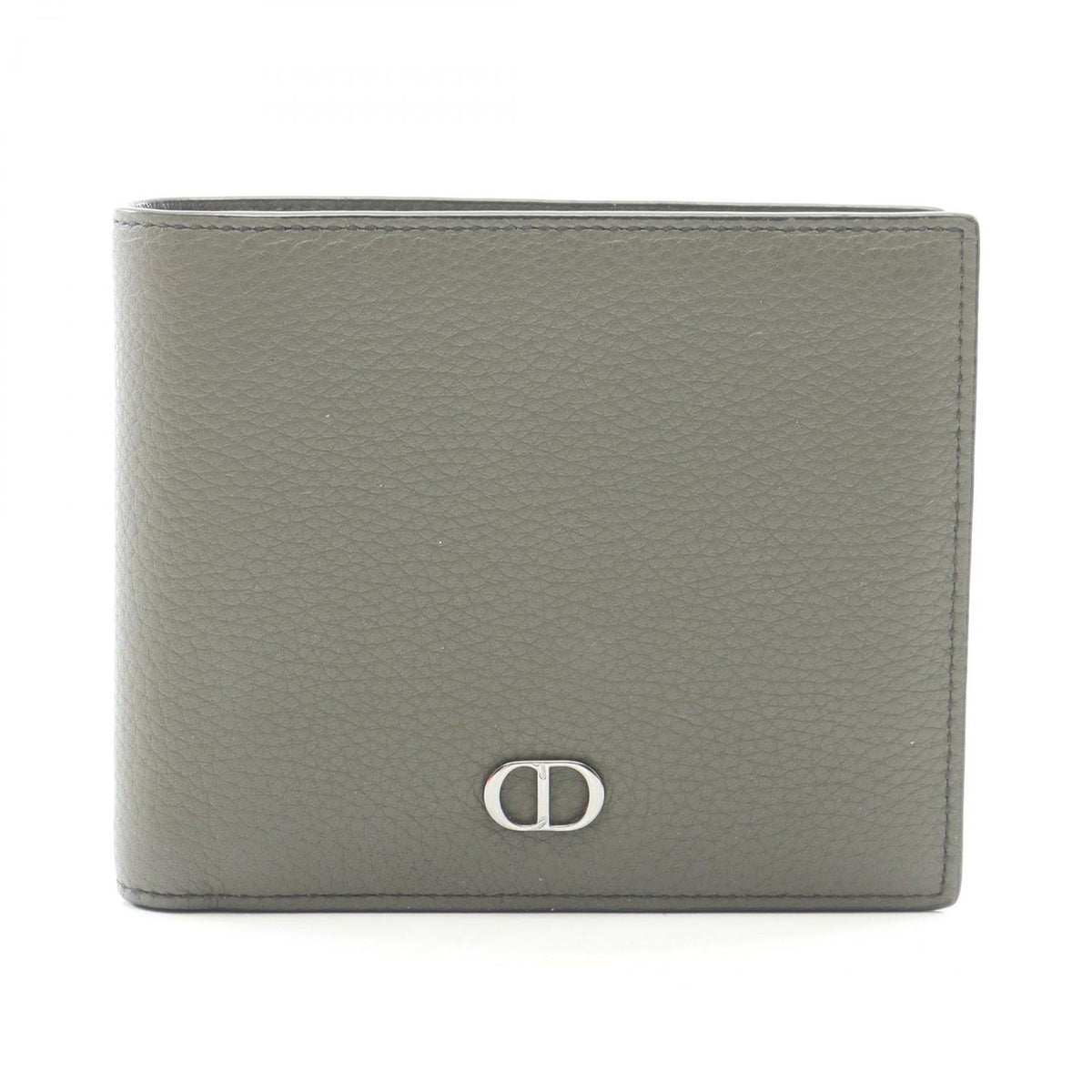 Dior Bifold Wallet CD Icon Olive Leather Billfold