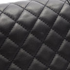 Chanel Shoulder Bag Boy Small Black Lambskin Chain — view 7