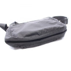 Prada Shoulder Bag Black Nylon Leather Triangle Logo — view 6