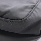 Prada Shoulder Bag Black Nylon Leather Triangle Logo — view 5