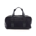 Chanel Tote Sports Line Black Wool Leather Mini Boston Bag