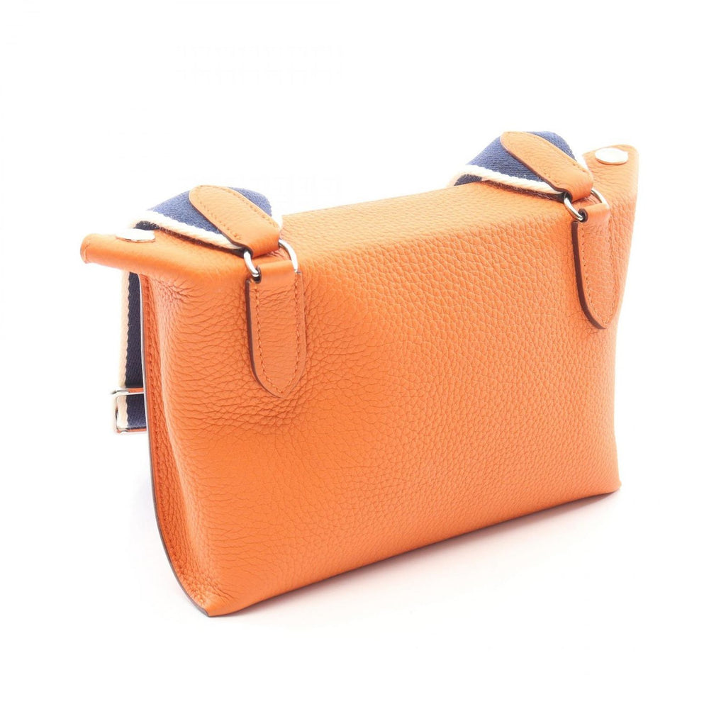 Hermes Shoulder Bag Vide Poche Orange — view 2