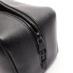 Louis Vuitton Clutch Locker Dopp Kit Noir Leather — view 8