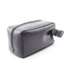 Louis Vuitton Clutch Locker Dopp Kit Noir Leather — view 2