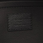 Louis Vuitton Clutch Locker Dopp Kit Noir Leather — view 4