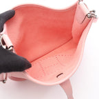 Hermes Shoulder Bag Evelyne 3 23 Rose Sakura Leather — view 3