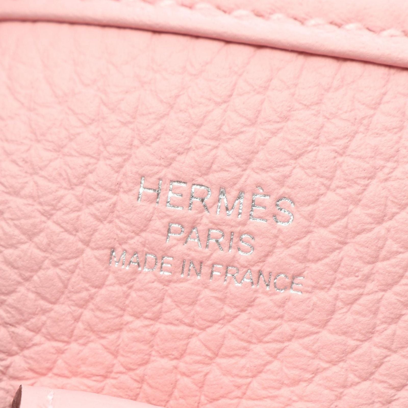 Hermes Shoulder Bag Evelyne 3 23 Rose Sakura Leather — view 4