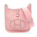 Hermes Shoulder Bag Evelyne 3 23 Rose Sakura Leather