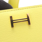 Hermes Bifold Wallet Bearn Soufflet Lime — view 7