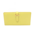 Hermes Bifold Wallet Bearn Soufflet Lime
