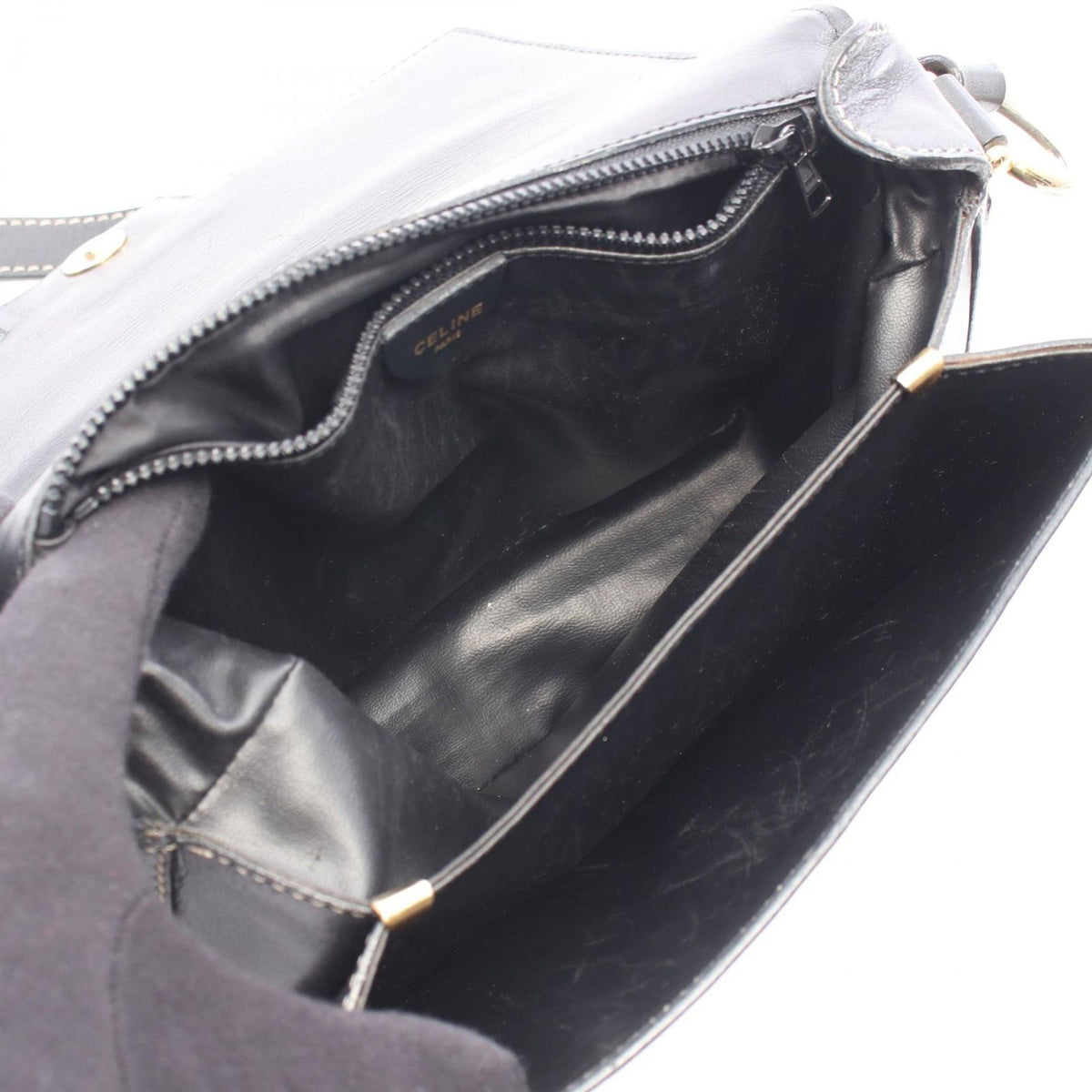 Celine Shoulder Bag Leather — view 3