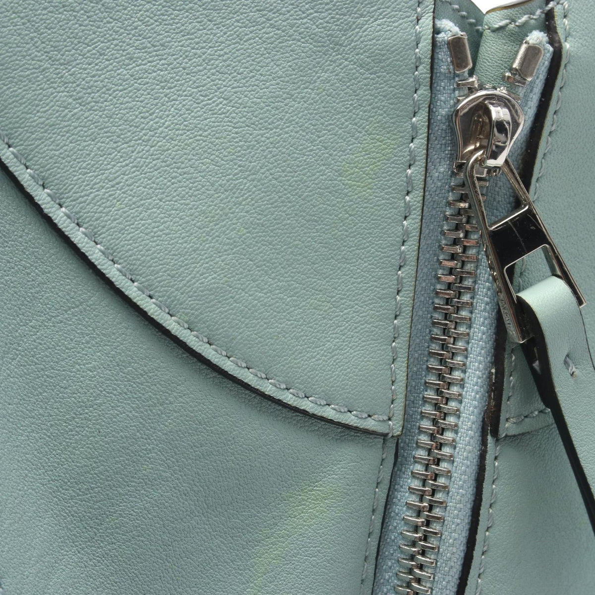 Loewe Handbag Hammock Bag Small 2-Way Light Blue Leather — view 8