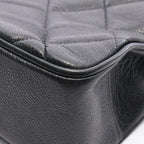 Chanel Tote Quilted Black Caviar Leather — view 6