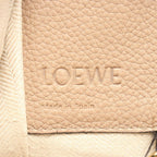 Loewe Handbag Hammock Bag Small 2-Way Beige Brown Leather — view 4