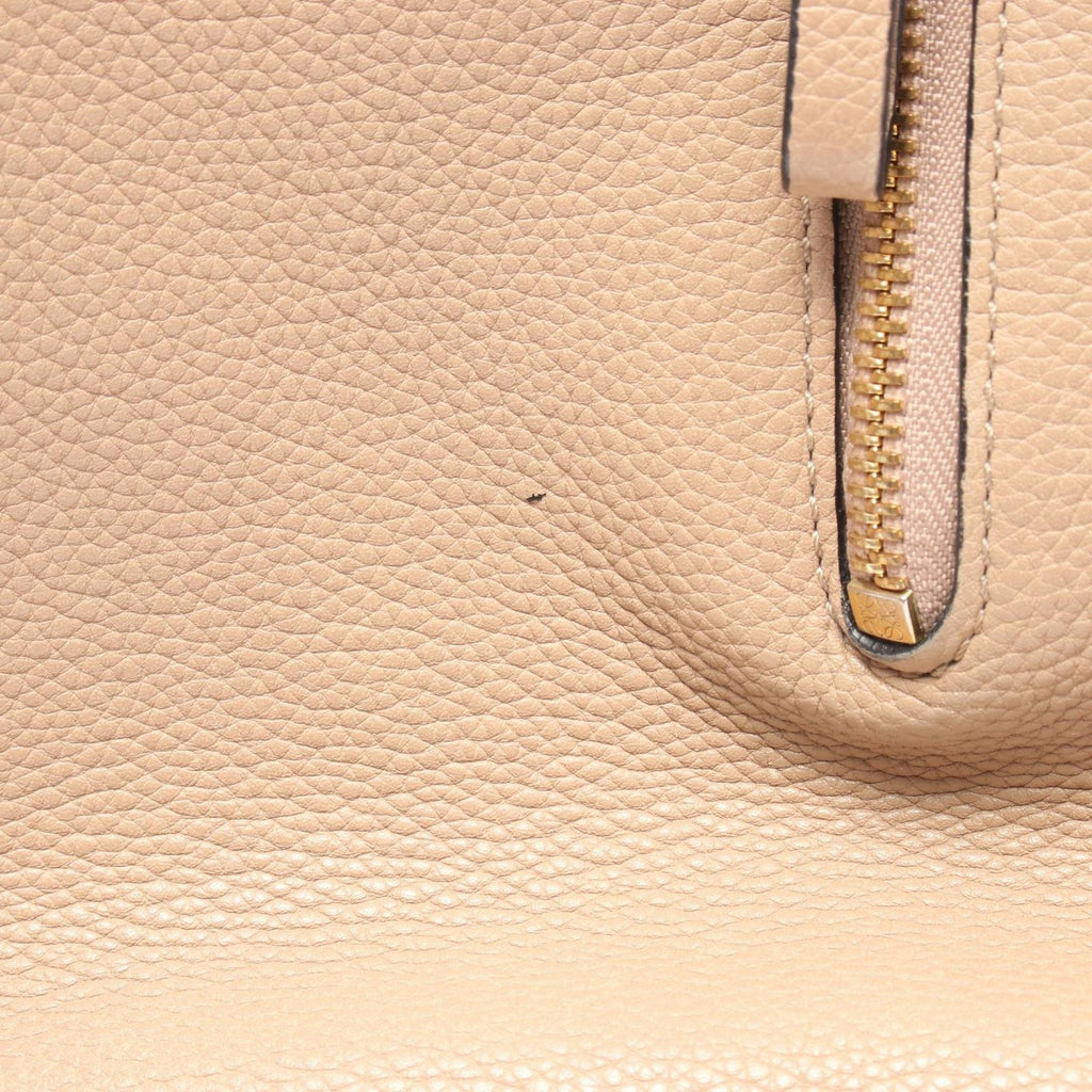 Loewe Handbag Hammock Bag Small 2-Way Beige Brown Leather — view 8
