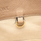 Loewe Handbag Hammock Bag Small 2-Way Beige Brown Leather — view 5