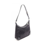 Louis Vuitton Handbag Little Boulogne Monogram Satin Noir Fabric Leather — view 2