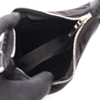 Louis Vuitton Handbag Little Boulogne Monogram Satin Noir Fabric Leather — view 3