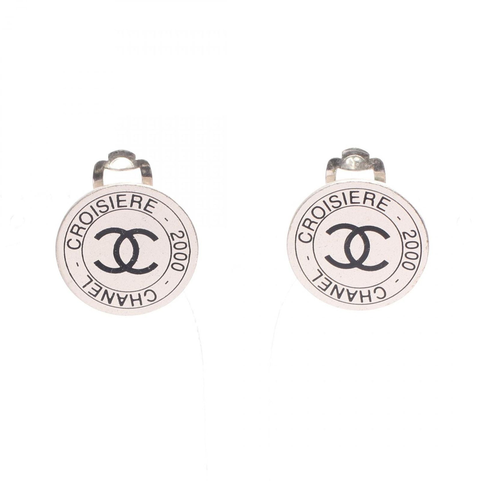 Chanel Earrings CC Logo Circle 00 C Croisiere