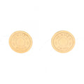 Hermes Earrings Sellier Gold